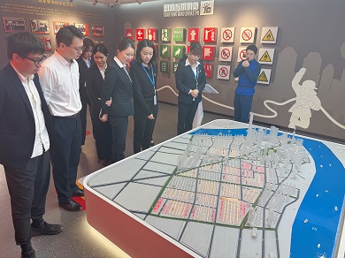 消防安全知識(shí)互動(dòng)沙盤展示_百強(qiáng)物業(yè)公司